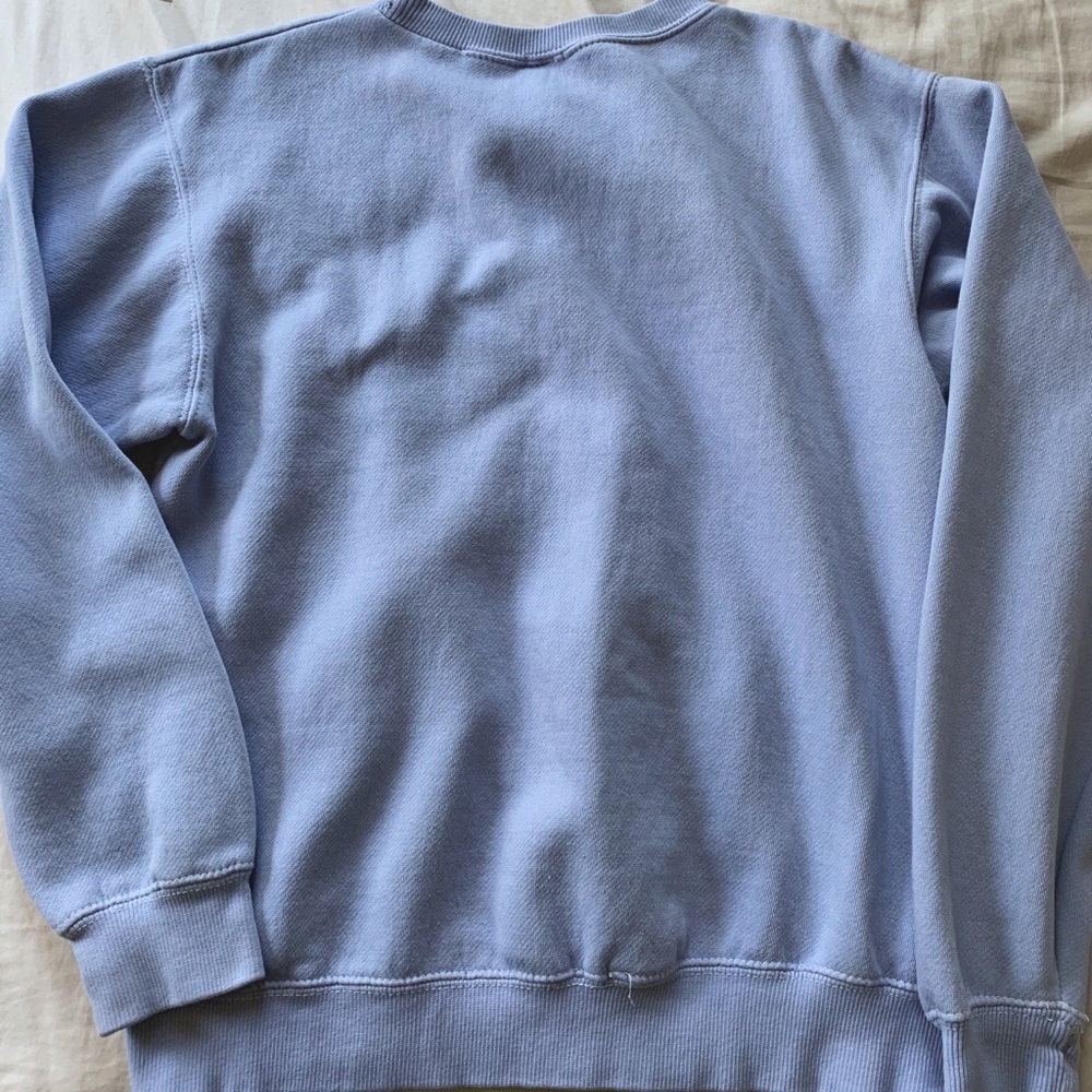 Brandy Melville Erica Sweatshirt Light Blue - Picture 4 of 4